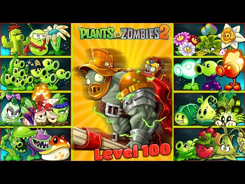 PvZ 2 - Challenge  Random Team Plants Vs 10 Gladiator Gargantuar Zombie - Who Will Win?