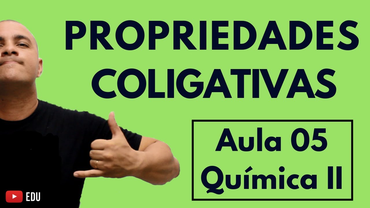 PROPRIEDADES COLIGATIVAS: Pressão Máxima de Vapor (P.M.V) e Diagrama de Fases | Aula 05 (Química II)