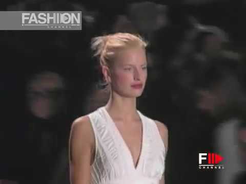 NARCISO RODRIGUEZ Fall 2003 2004 New York - Fashion Channel