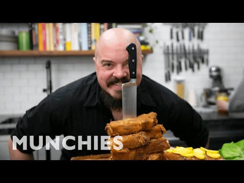 Isaac Toups' Fried Pork Chop Sandwiches