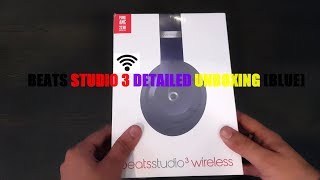 Video thumbnail for BEATS STUDIO 3 WIRELESS (BLUE) UNBOXING | LATEST 2018 EDITION | BEATSBYDRE by vivid graphs