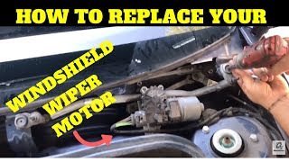 How to replace windshield WIPER MOTOR