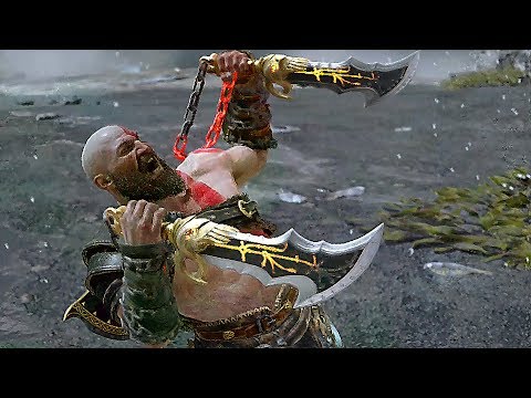 God Of War 4 Kratos & Atreus All Special Attacks (All Runic Attacks) PS4