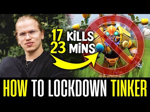 This is how TOPSON locked down TINKER - 17 KILLS in just 23 Minutes DOTA 2