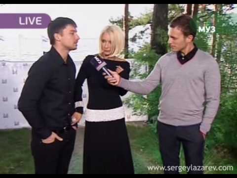 Sergey Lazarev. Интервью1. "Новая волна 2009"