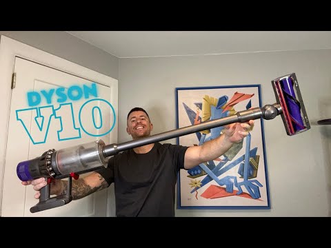 Dyson V10 Cordless Stick Vacuum Cleaner - 1 Minute Review
