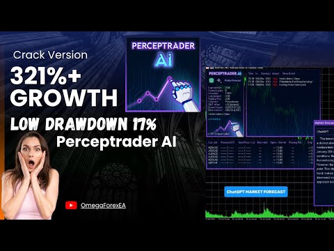 Perceptrader AI V2.23  $2800 Forex AI Bot for Just $20 Smart Martingale Grid EA for MT4