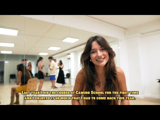 Video tesimonial form one of Camino students