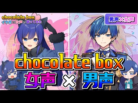 【これ男一人ってガチ？】TikTokでバズってる『chocolate box』を女声と男声で歌ってみた【歌ってみた】【dezzy】【いれいす】