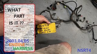 DODGE NEON SRT4 ENGINE HARNESS 03-05