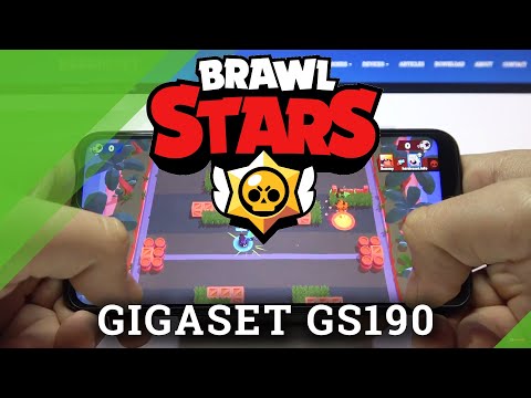 Brawl Stars Gameplay on GIGASET GS190 - Test Gaming Experience