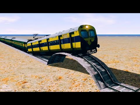 Impossible Speed Bump Rai Track Vs Trains Crossing — Train Simulator 2022