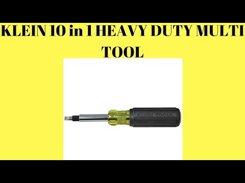 KLEIN 10 IN 1 HEAVY DUTY MULTI TOOL #klein