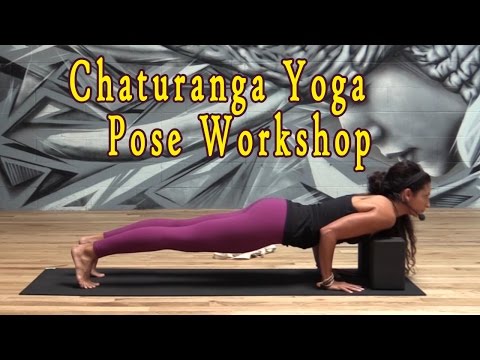 Chaturanga for Beginners Bootcamp Yoga Pose Tutorial with Raquel Jordan