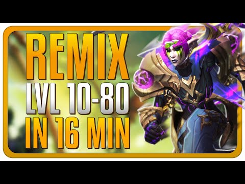 10-80 in 16 Minuten | Legion Remix Speedleveling Tipps & Tricks