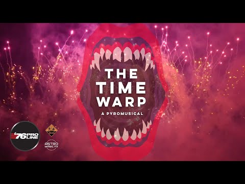 "The Time Warp" Pyromusical - '76 Pro Line 2025 Fall Demo Display #fireworks #rockyhorror #halloween