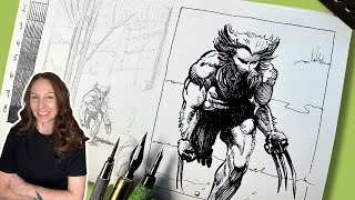 Barry Windsor-Smith's Wolverine | Master Study in Pen and Ink