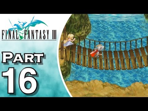 Let's Play Final Fantasy III iOS (Gameplay + Walkthrough) Part 16 - Cave of Tides