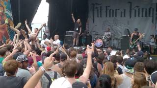 Fit For A King - Stacking Bodies (Vans Warped Tour 2017, ATL)