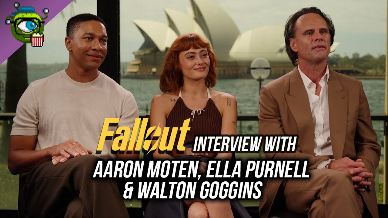 Is The Ghoul & Lucy Ship A Thing?? | Ella Purnell, Aaron Moten & Walton Goggins Fallout S2 Interview - YouTube