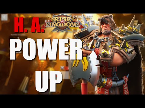 Heroic Anthem Power Up [Blockade looks amazing] and War of the Ruins rewards in Rise of Kingdoms