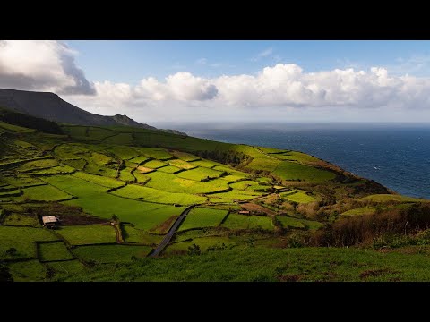 AZORES 4K UHD Relaxation Film - Amazing Beautiful Nature Scenery & Relaxing Music