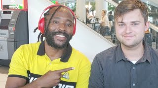 "kNOw CA$H performs LIVE w/ Justin Harrell in the Charlotte N.C. Airport!!!!"