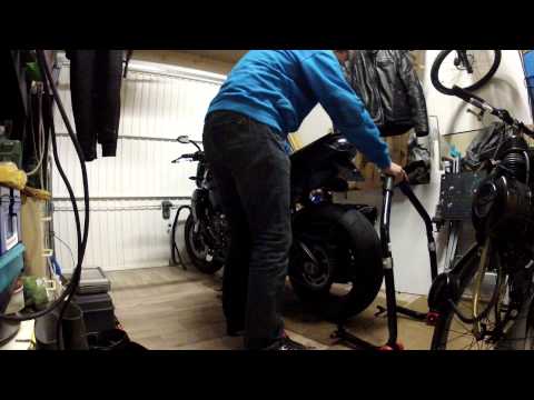comment regler hauteur bequilles