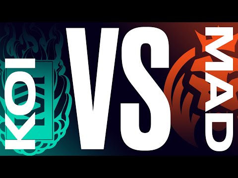 KOI vs. MAD - Playoffs: Lower Semifinal | LEC Winter Split | KOI vs. MAD Lions | Game 1 (2023)