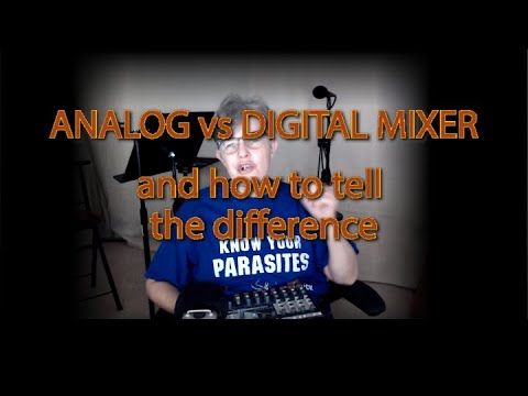 Analog or Digital Mixer? how to tell the difference