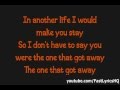 Katy Perry - The One That Got Away [Lyrics on ...