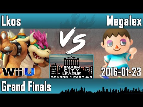 SCLS1P4 - Lkos (Bowser, Little Mac) vs Megalex (Villager, Cloud) - GF - Smash 4