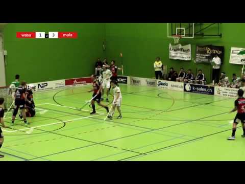 NLA Spiel 15 (16/17): UHC WaSa - UHC Alligator Malans - Alle Tore