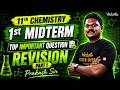 11th Chemistry 1st Midterm Top Important Questions Revision Part 1 TN State Board Prakash Sir