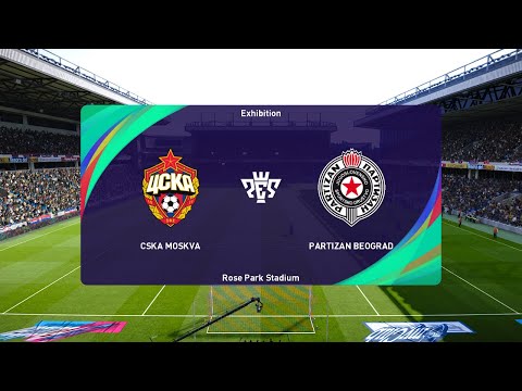 CSKA Moscow vs FK Partizan Beograd (27/01/2023) Club Friendlies PES 2021