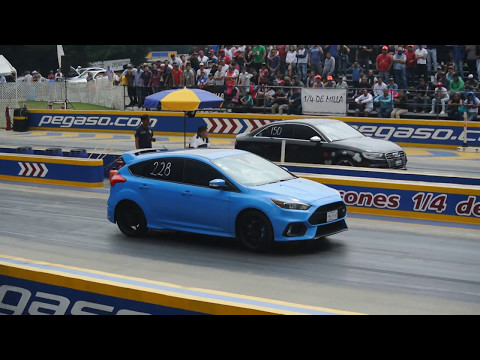 Focus RS Mk3 vs Audi S3 sedán. Arrancones Pegaso mayo 14, 2017