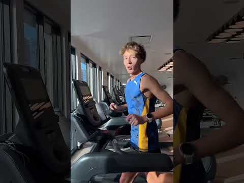 Perfect running buddy #marathon #treadmill #athletics #couple