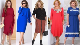 Most beautiful and gorgeous plus size mother of the bride dress/latest outfit/party wear dress 2025