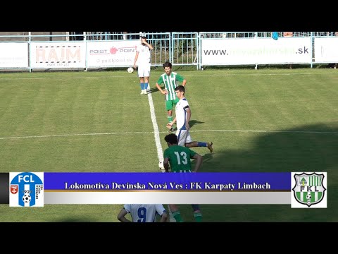 Lokomotíva Devínska Nová Ves : FK Karpaty Limbach 4 : 0  zostrih a rozhovory 2324 HD