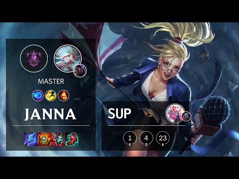 Janna Support vs Seraphine - EUW Master Patch 11.17