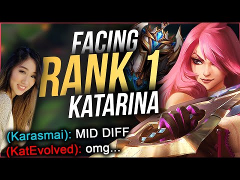 Facing the BEST KATARINA in THE WORLD... (ft. KatEvolved and Karasmai) | League of Legends
