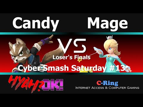 Cyber Smash Saturday #013 (Loser's Finals) | Candy VS.  LG: MageOfSymphonia
