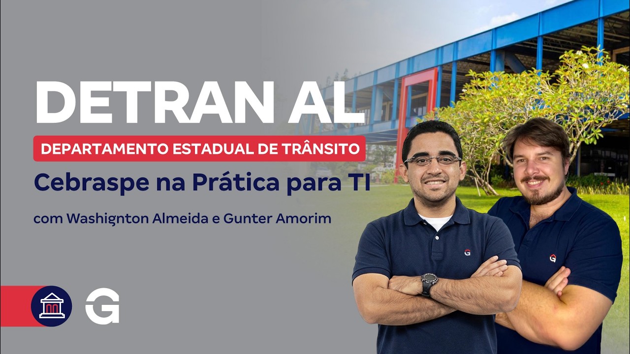 Detran AL: Cebraspe na Prática para TI