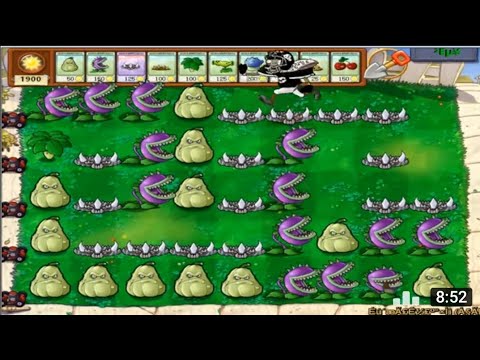 PvZ 2 Random Team Plants Vs Team ANIMAL Zombie LEVEL 50 - Who Will Win?