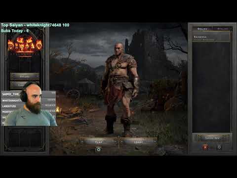 Diablo II Resurrected: Frenzy Barbarian (Act 1 Normal) - Full Playthrough Part 1