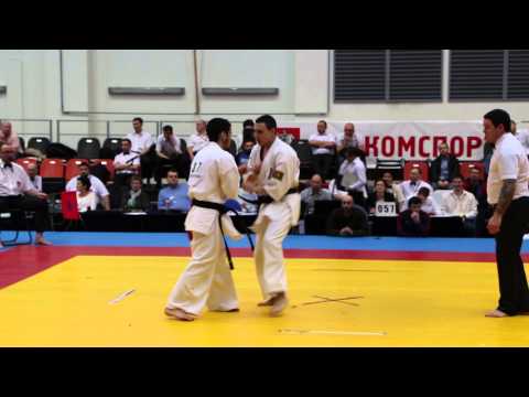 Джандаров Изнаур vs Соловьев ЧР бой за третье место часть 1