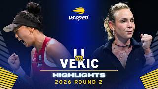 Download lagu Ann Li vs. Donna Vekic Highlights | 2026 US Open Round 2 mp3
