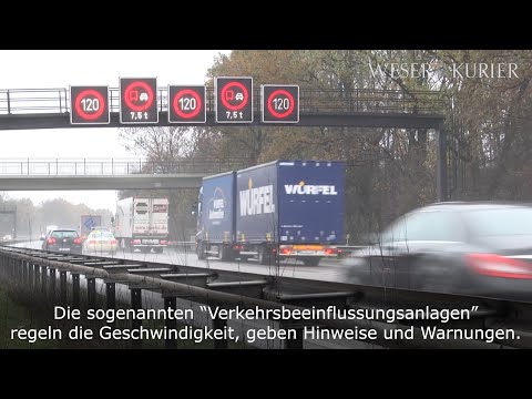 So funktioniert die Verkehrssteuerung auf Bremens Autobahnen