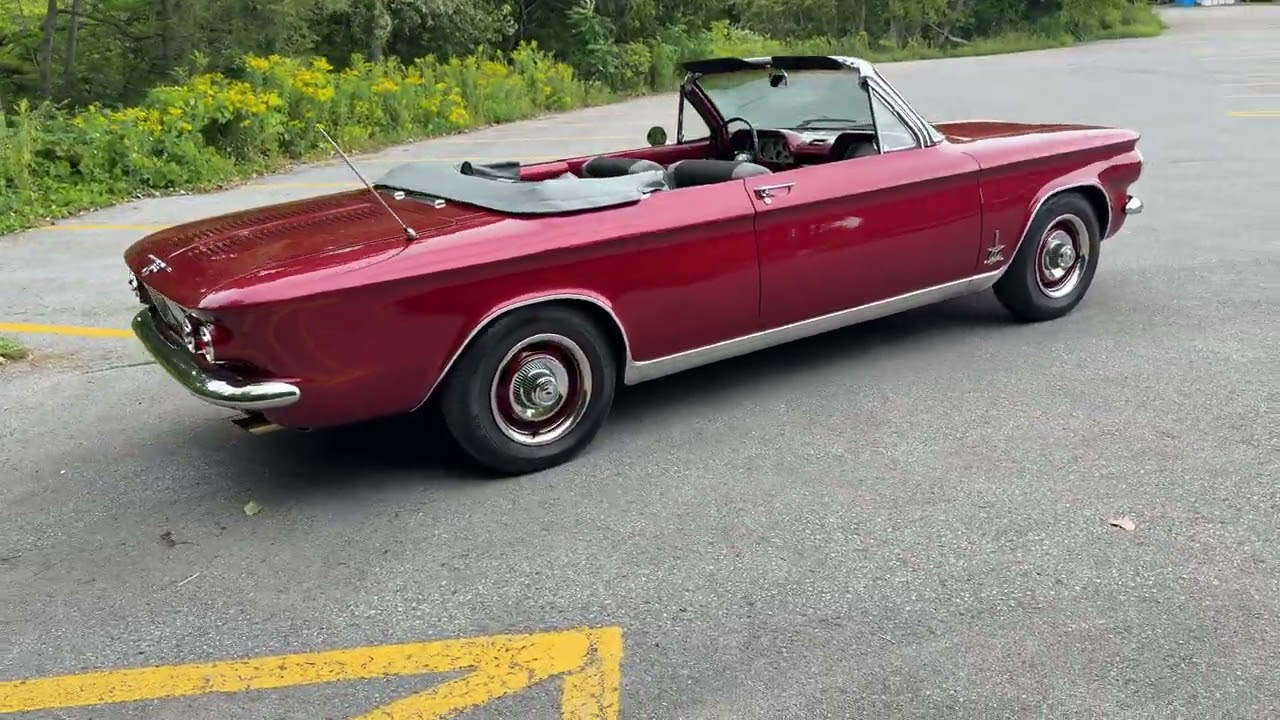 **SOLD by CCC Auction – Last Chance System** 1964 Chevrolet Corvair Monza Spyder Convertible 4-Speed Manual, Restored, Inspected