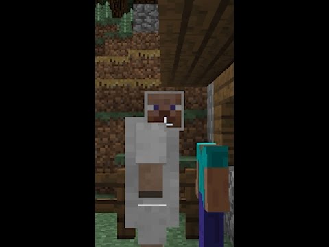 Sheep Eats Steve? (Cursed Minecraft Meme)